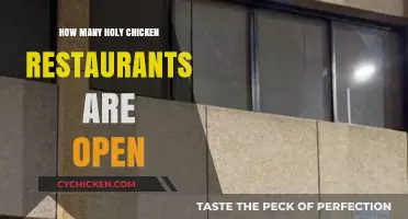 Exploring the Count of Holy Chicken Restaurants Currently in Operation