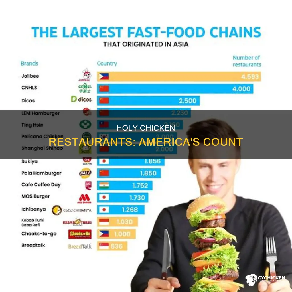 how many holy chicken restaurants are there in america