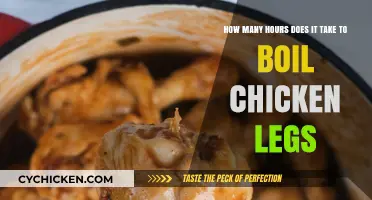 Boiling Chicken Legs: How Long Does It Take?