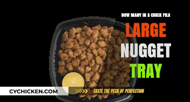 Chick-fil-A Large Nugget Tray: How Many Nuggets Are Included?