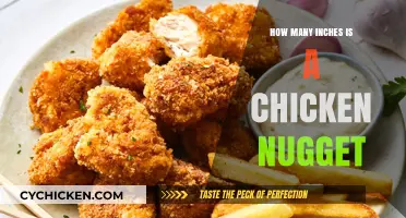 Unveiling the Surprising Size of a Chicken Nugget in Inches