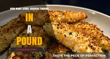 Jewel Chicken Tenders: How Many in a Pound?