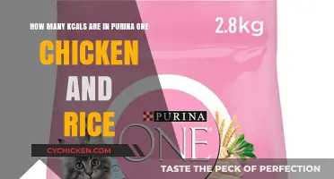 Purina One Chicken and Rice: How Many Calories?
