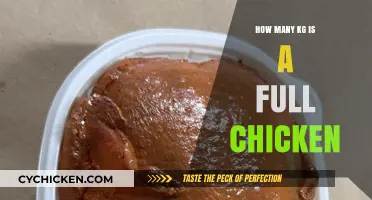 Understanding the Average Weight of a Full Chicken: A Guide