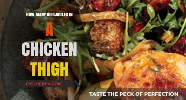 Chicken Thigh Calories: Uncovering Kilojoule Count in a Juicy Thigh
