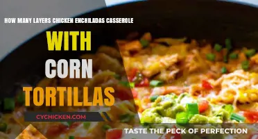Chicken Enchiladas Casserole: Corn Tortillas Layered to Perfection