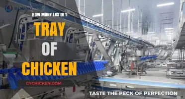 Tray of Chicken: Understanding Weight and Portions