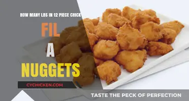 Chick-fil-A Nuggets Weight: How Many Pounds in 12 Pieces?