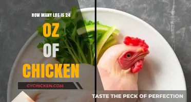 Converting Chicken Weights: Ounces to Pounds