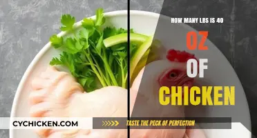 Converting Chicken Weights: Ounces to Pounds
