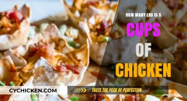 Converting Cups of Chicken to Pounds: Easy Guide