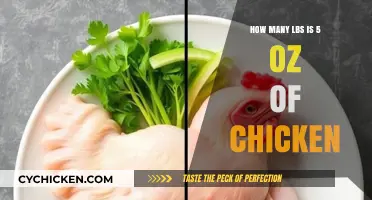 Converting Chicken Weight: Oz to Lbs