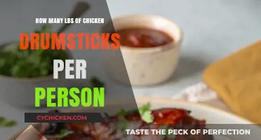 Chicken Drumsticks: How Much Per Person?