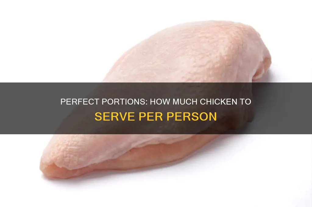 how many lbs of chicken per person