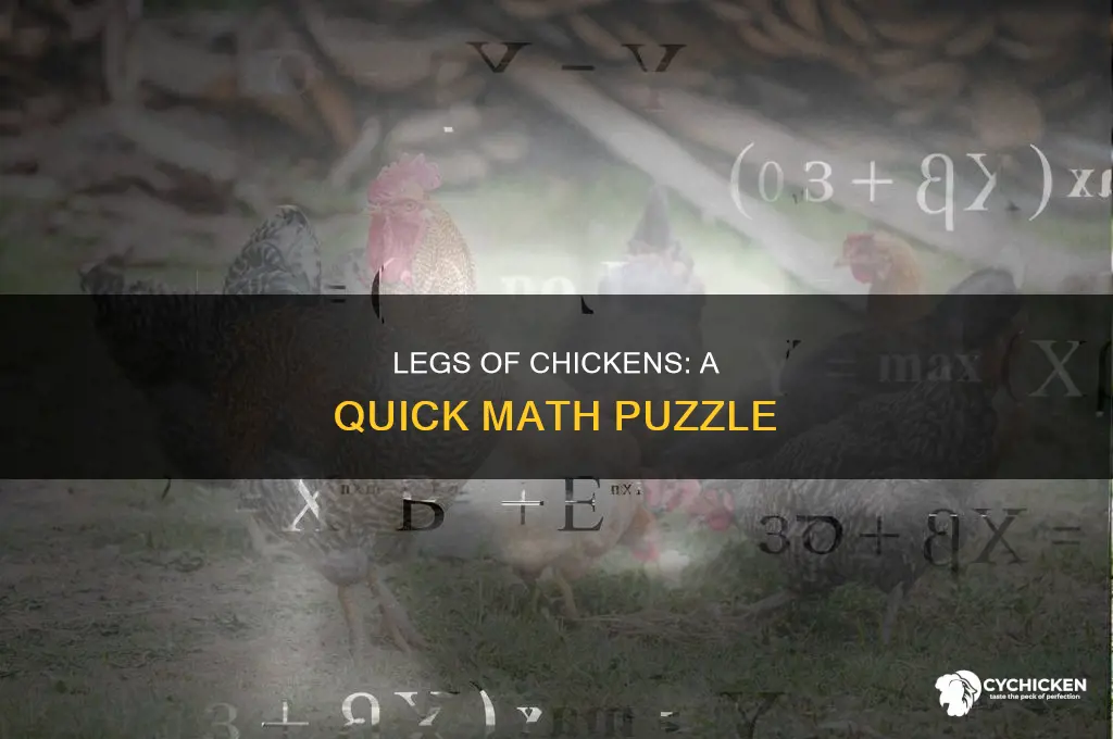 how many legs are there in two chicken