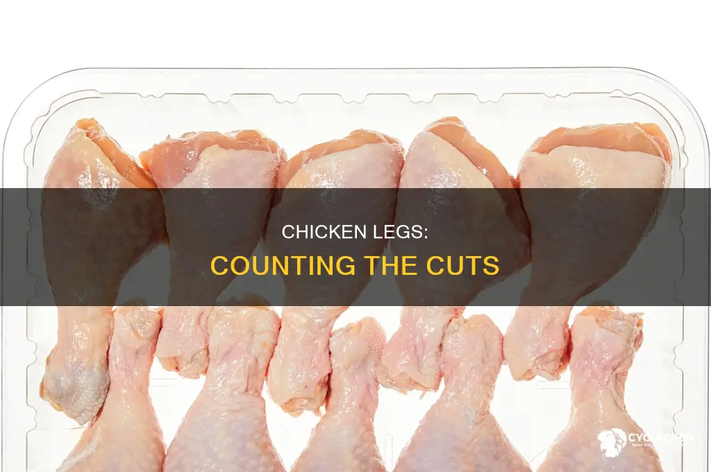 how many legs equals one cut up chicken