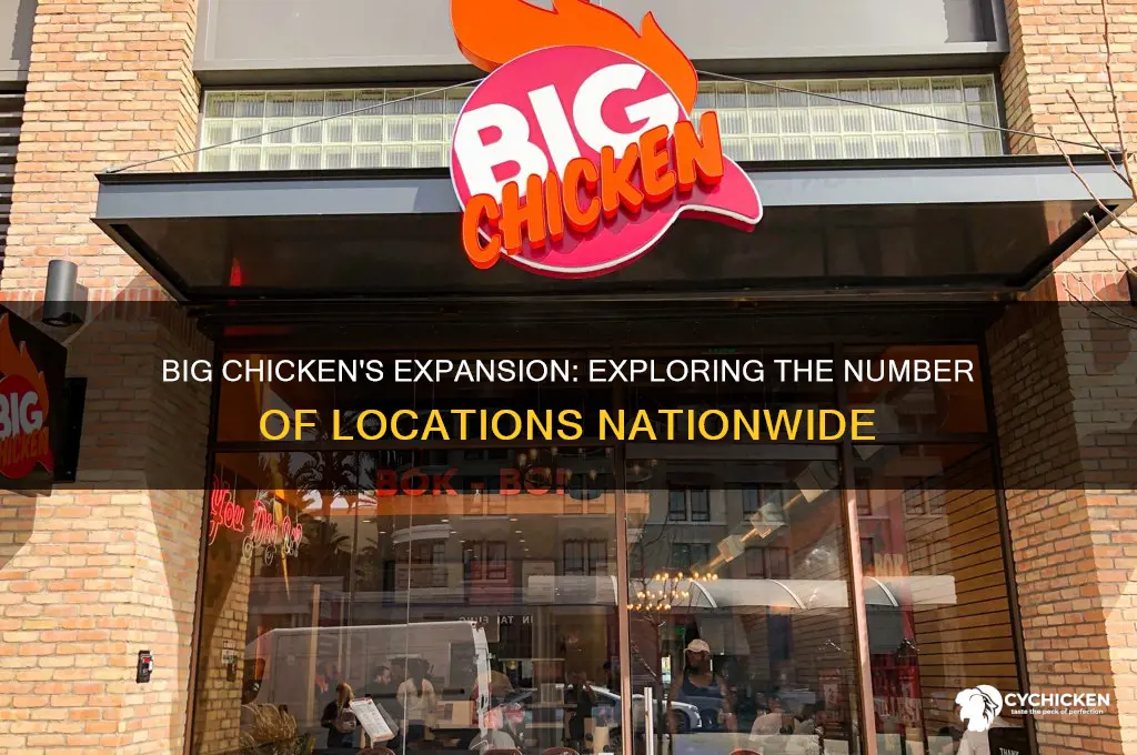 how many locations does big chicken have