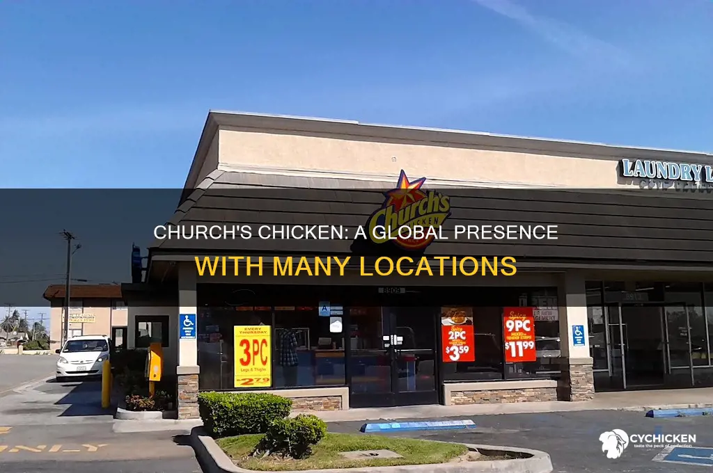 how many locations does church