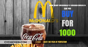 Maximize Your Budget: How Many McDonald's Chicken Nuggets Can $1000 Buy?