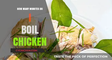 Perfectly Boiled Chicken: Timing Tips for Tender, Juicy Results