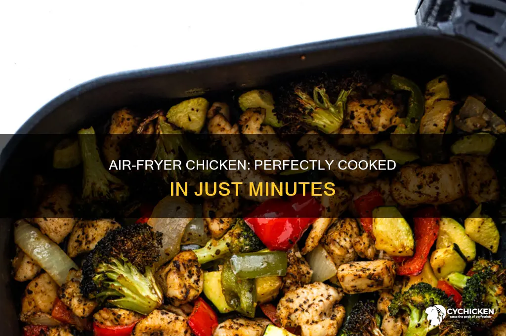 how many minutes for chicken in air fryer