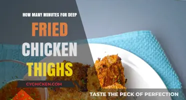 Perfectly Crispy Deep Fried Chicken Thighs: Ideal Cooking Time Guide