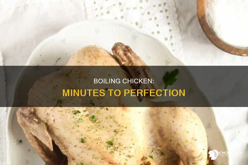 how many minutes needed to boil a chicken