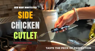 Perfect Chicken Cutlet: Optimal Minutes Per Side for Juicy Results