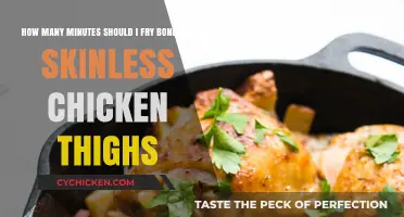 Perfectly Crispy Chicken Thighs: Optimal Frying Time for Boneless Thighs