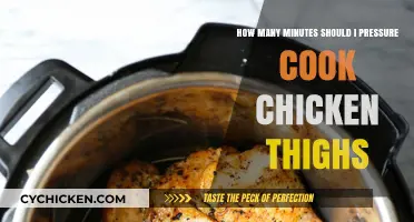 Perfect Pressure Cooker Chicken Thighs: Optimal Cooking Time Guide