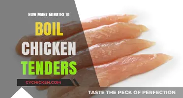 Perfectly Cooked Chicken Tenders: Optimal Boiling Time Guide