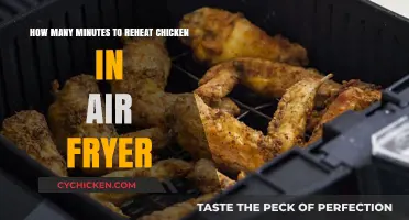 Quickly Reheating Chicken in an Air Fryer