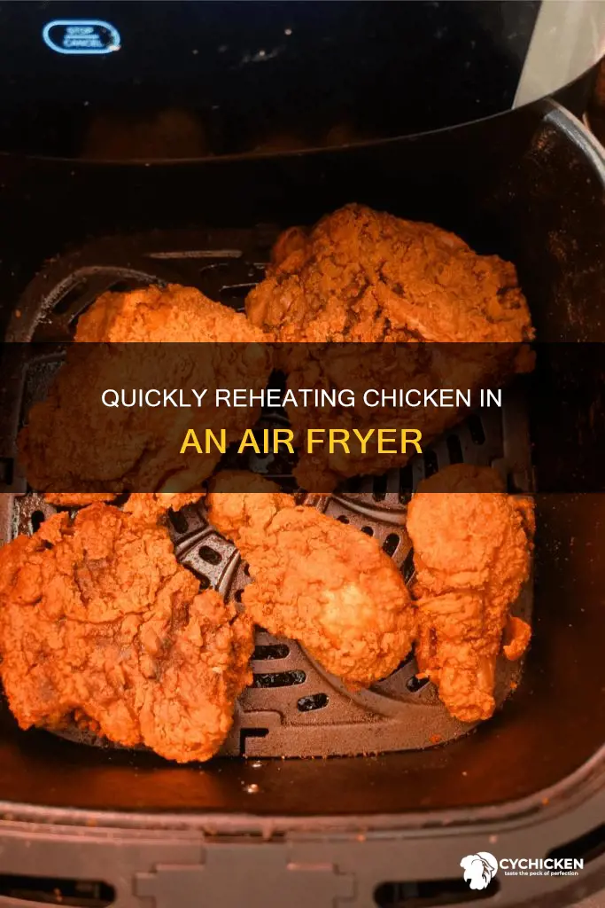 how many minutes to reheat chicken in air fryer