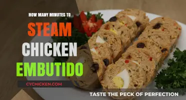 Perfectly Steamed Chicken Embudo: Timing Tips for Juicy Results