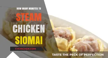 Perfectly Steamed Chicken Siomai: Timing Tips for Juicy Dumplings