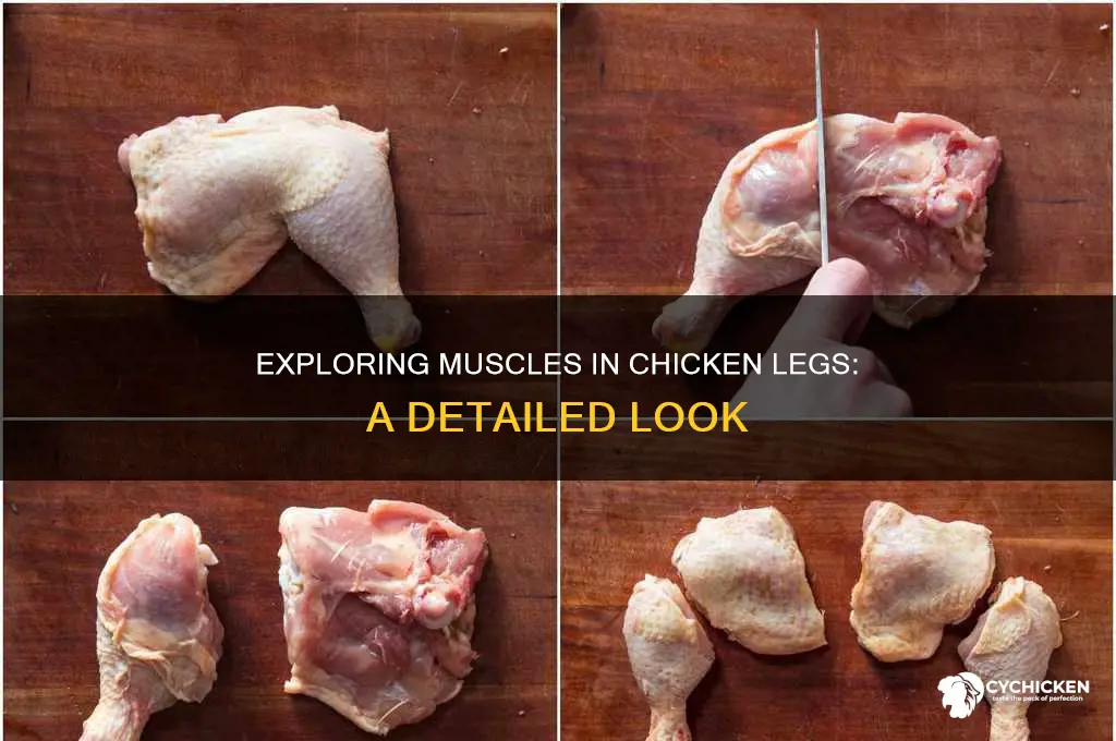 how many muscles are in a chicken leg