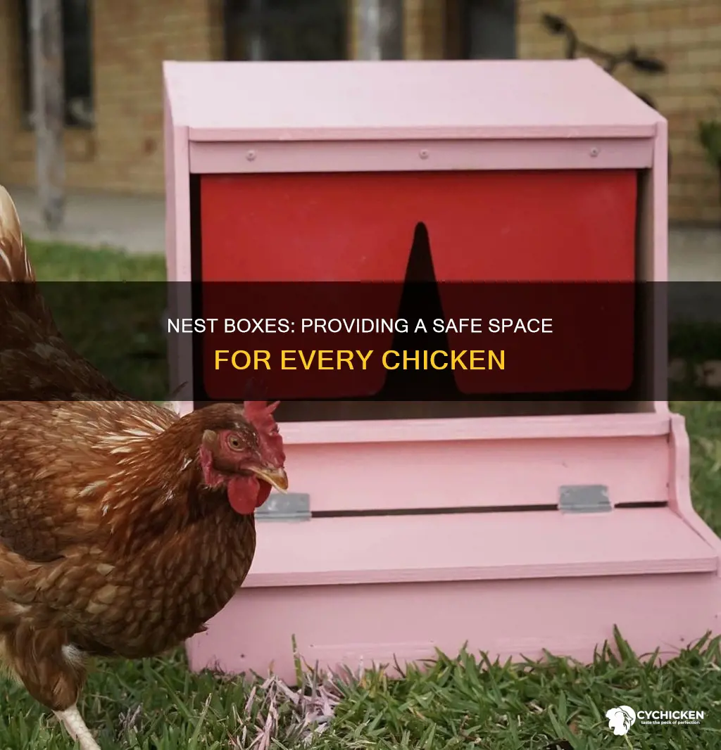 how many nest boxes do you need per chicken