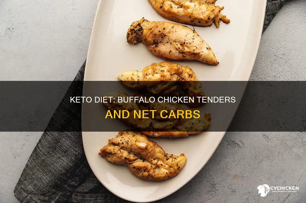 how many net carbs in buffalo chicken tenders
