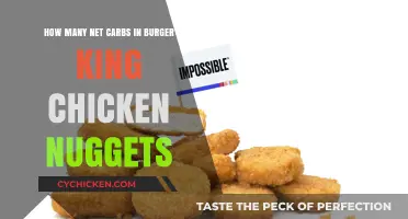 Net Carbs in Burger King Chicken Nuggets: A Nutritional Breakdown