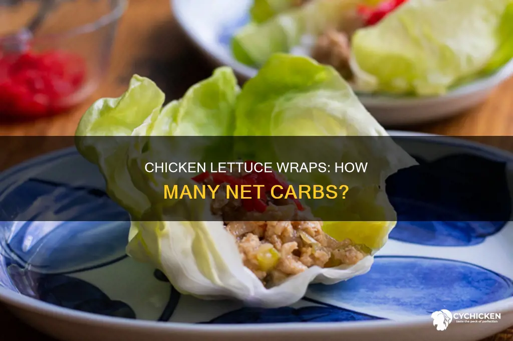how many net carbs in chicken lettuce wraps