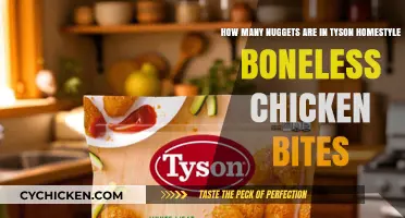 Tyson Homestyle Boneless Chicken Bites: Uncovering the Nugget Count