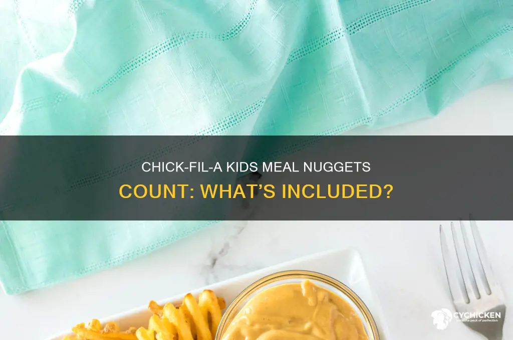 how many nuggets in chick fil a kids meal