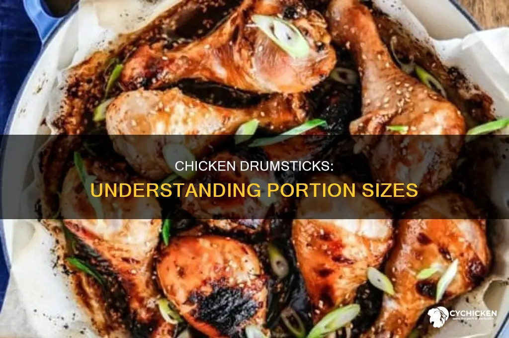 how many onces of chicken is a drumstick