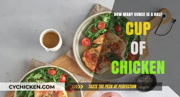 Measuring Chicken: Ounces in Your Half Cup