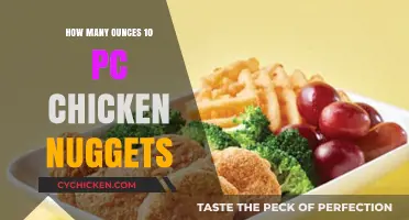 Unveiling the Weight: 10-Piece Chicken Nuggets in Ounces Explained