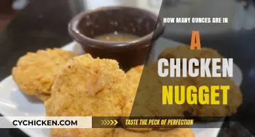 Unveiling the Mystery: Ounces in a Chicken Nugget Revealed