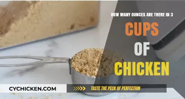 Measuring Chicken: Cups to Ounces Conversion