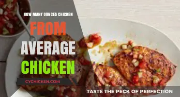 Average Chicken Yield: How Many Ounces Can You Expect?