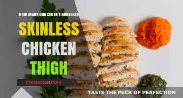 Boneless Skinless Chicken Thigh: Ounces Per Serving Explained