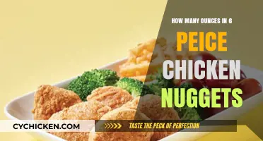 Unveiling the Weight: How Many Ounces in 6 Chicken Nuggets?
